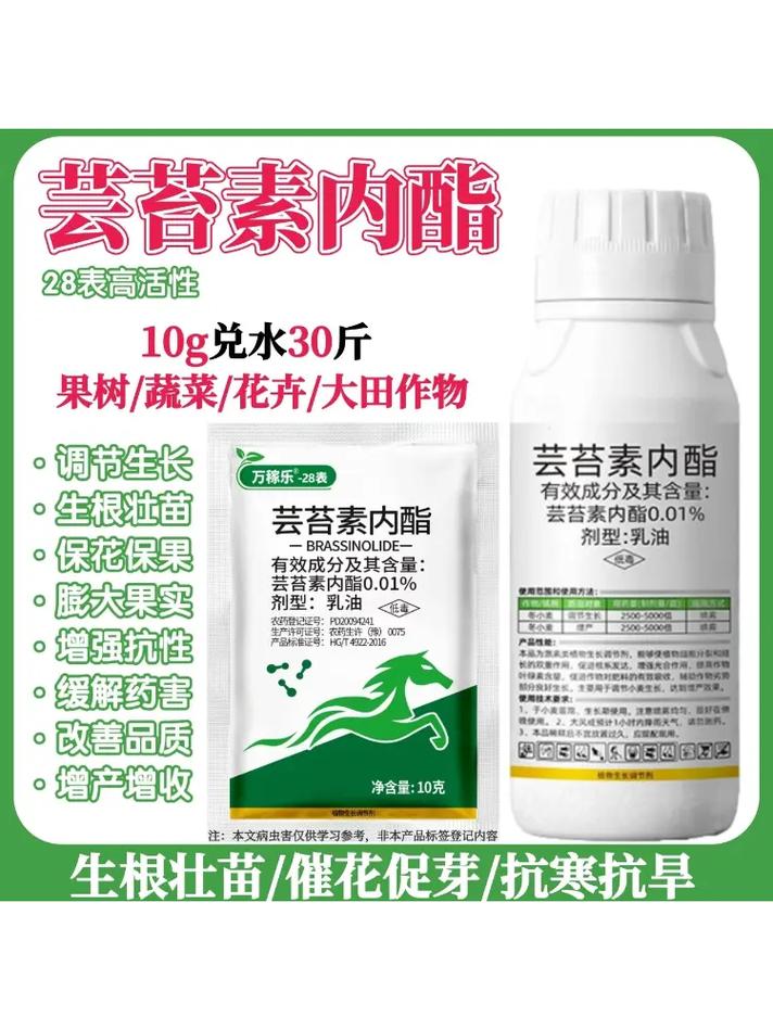 用了芸苔素内酯叶面肥,我的植物长得更健康,花果更饱满,产量也